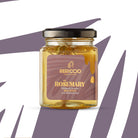 Glas med biologisk rosmarin honning fra Rericcio