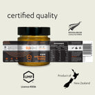 Glas med RaKiwi honning UMF 15+  MGO 515+  fra New Zealand 