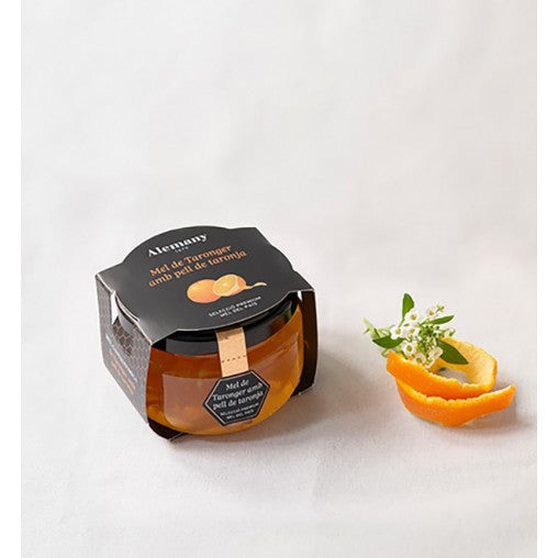 Alemany gourmet honning med appelsinskal